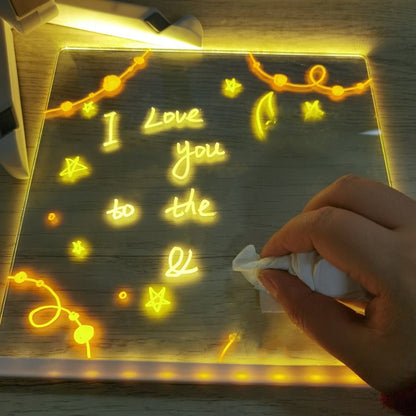 ⏳LAST DAY SALE 49% OFF !! 🎨LED Note Board🎁Buy 1 Get 7 Colour Pens For Free