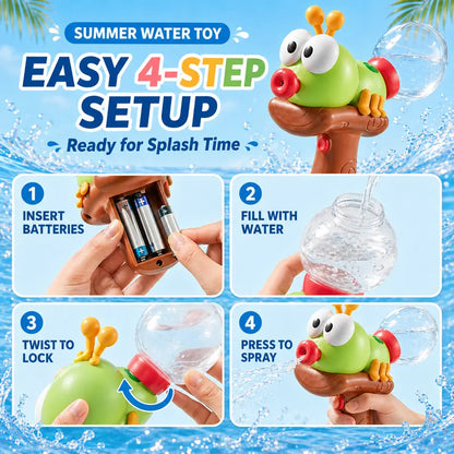 💦One-Touch Electric Water Blaster – The Ultimate Summer Fun Toy ☀️