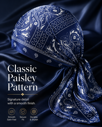 Cooling Headscarf and Helmet Set, Motorcycle Pirate-Style Headscarf Helmet Liner, Stretchy and Snug Fit