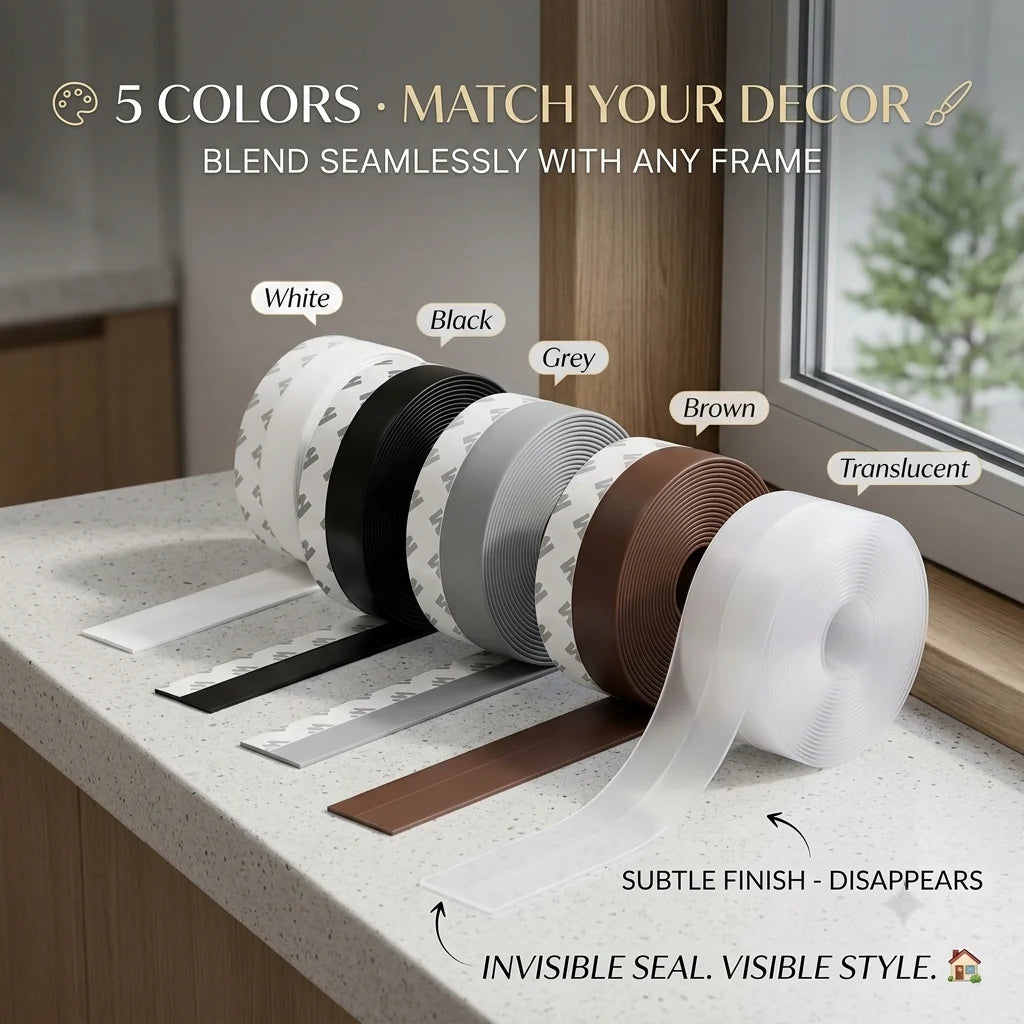 🔥55% OFF🛡️Universal Door Gap Seal Tape – Draft, Dust & Bug Blocker