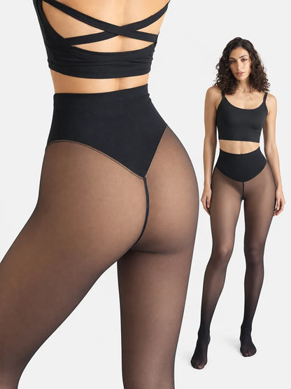 ❄️ 50% OFF Magic Fleece-Lined Leggings – Warm & Flattering