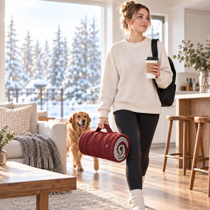 🛋️ Wearable Heated Blanket for Cozy Couch & Desk Comfort 🔥