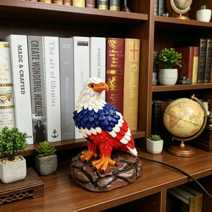 ⚡️Independence Day 49% OFF- 🦅U.S. 250th Eagle Stained Glass Table Lamp