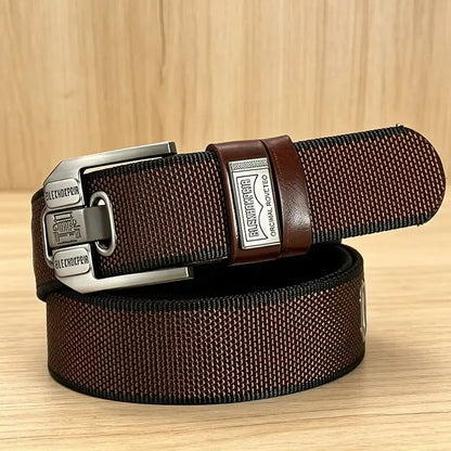 Unisex Minimalist Stylish Waistband - Buckle-Free Men's Belt, Holeless Strap