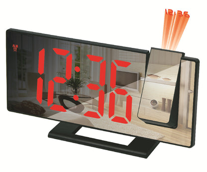 🔥50% OFF TODAY⏰ LED Projection Alarm Clock with Large Display