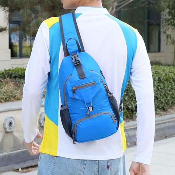 🎒 Packable Crossbody Sling Backpack – Lightweight EDC Bag for Hiking & Travel 🏔️