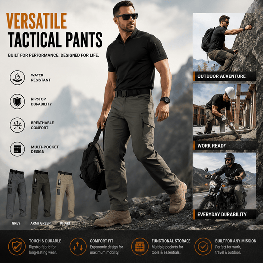 ⏳ [LAST DAY - 55% OFF] 🔥 Indestructible Men's Tactical Pants 🌲