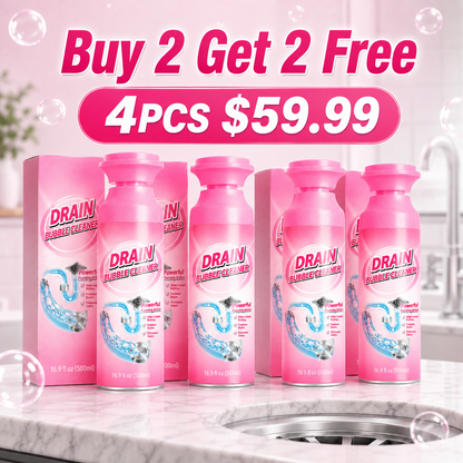 ⚡️ [BUY 1 GET 1 FREE] 🫧 Foaming Pipe Cleaner & Drain Deodorizer – 360° Expanding Sink Foam ✨