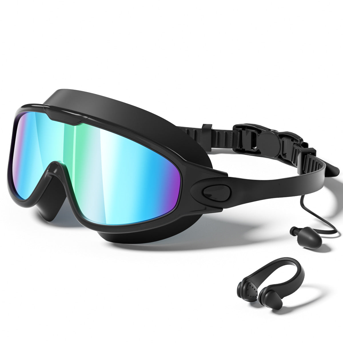 🌊 Anti-Fog UV400 Swim Goggles – No-Leak Wide View Comfort for Adults 🏊‍♂️✨