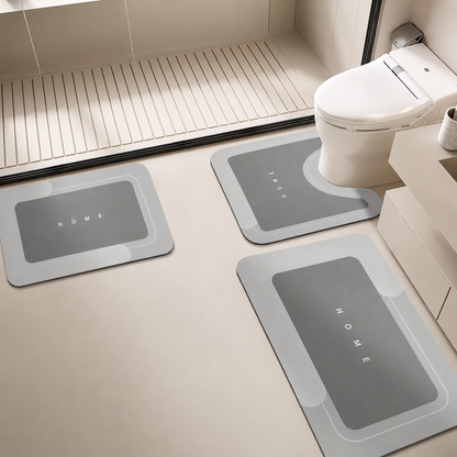 🧼Quick-Dry 3-Piece Bathroom Mat Set