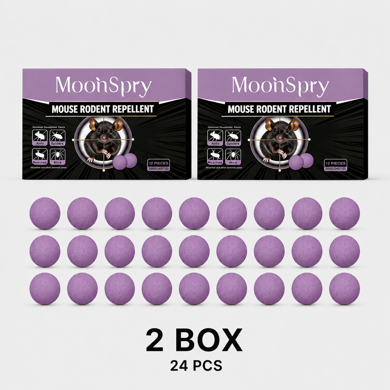 🚫🐭 Natural Rodent Repellent Balls | Keep Mice Away Before They Move In 🌿