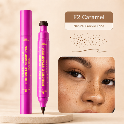 ✨ Dual-Ended Freckle Stamp Pen – Natural Faux Freckles & Beauty Marks in Seconds