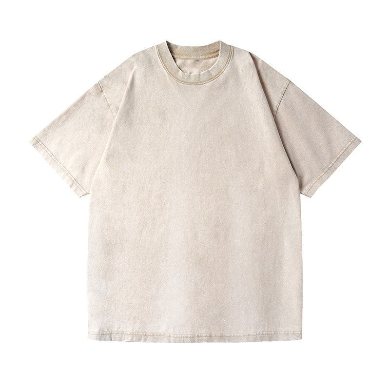 👕 Vintage Oversized Cotton Streetwear T-Shirt – Relaxed Fit Gym Pump Cover Tee ✨