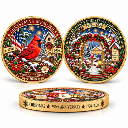 🎄 2026 Christmas 250th Anniversary Commemorative Collectible Keepsake ⭐