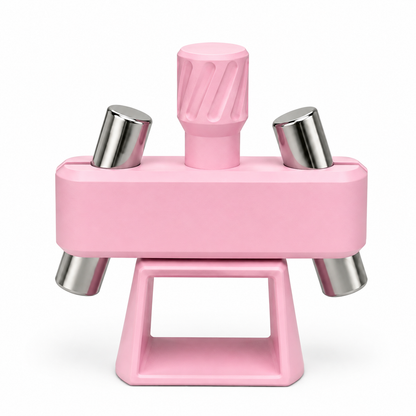 💅 Rotating Cat Eye Gel Nail Magnet Tool with Dual Height Finger Rests 💎