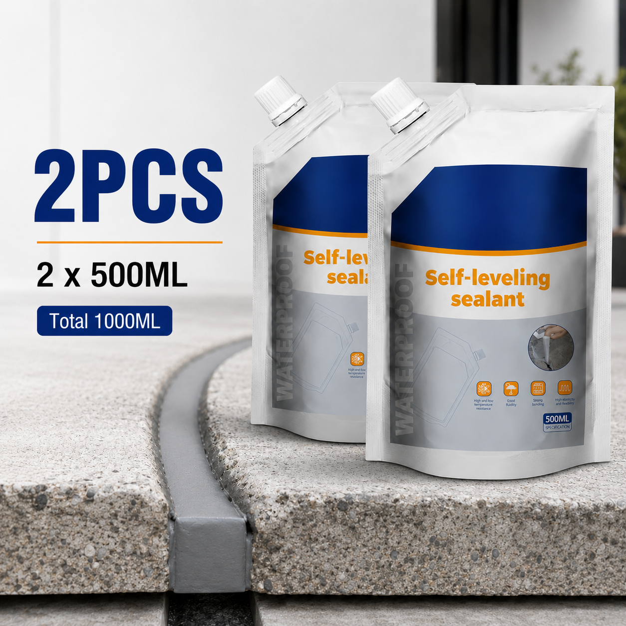 🛠️Self-Leveling Rapid-Cure Concrete Joint Filler 🛠️