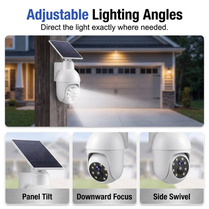 ⏰Final 6 Hours Sale 50% OFF🔥🔥 - Solar-Powered Simulated Surveillance Camera Street Light
