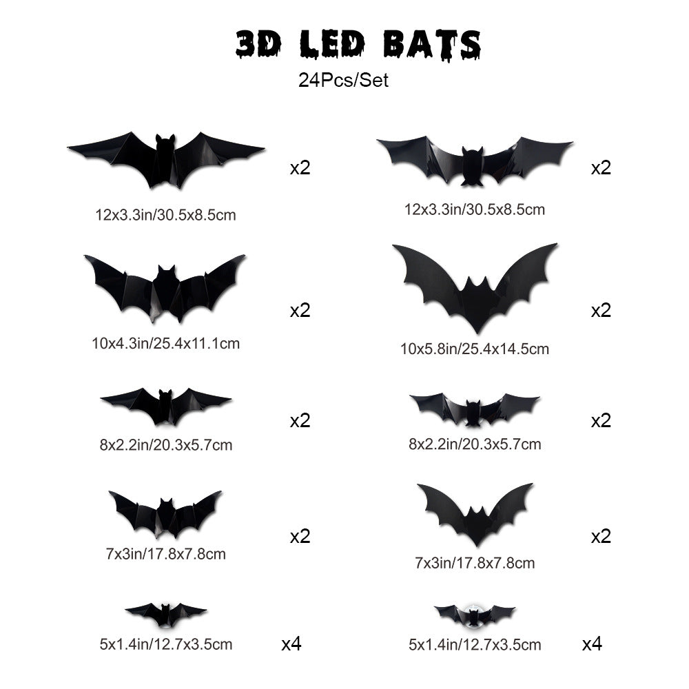 🔥SPOOKY SALE 49% OFF🦇 Halloween LED Bat Decorations