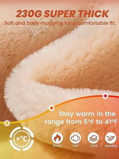 ❄️Magic Fleece-Lined Leggings with Compression Band & One-Seam Design✨