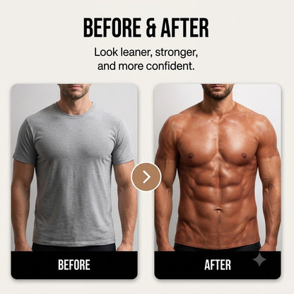 3D-Printed Muscle-Effect Fake Abs Short-Sleeve T-Shirt