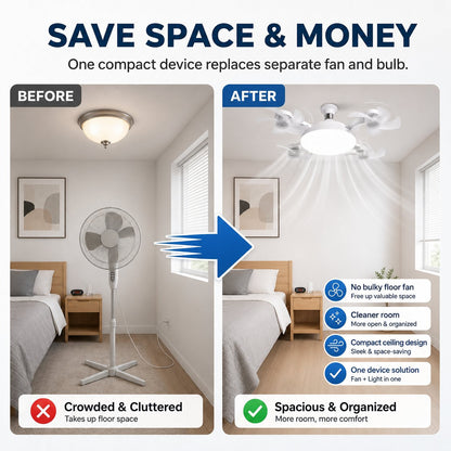 2026 💡 New E27 Socket Ceiling Fan Light