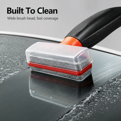 New Glass Film Remover: Cleaning Solution with Coating Remover Paste and Sponge Brush