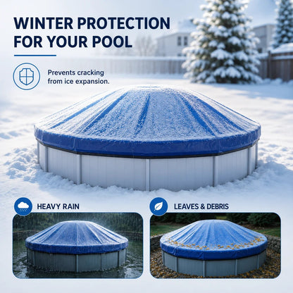 ❄️ Heavy-Duty Winter Pool Air Pillow - 0.6mm Thick Ice Pressure Buffer 🏊