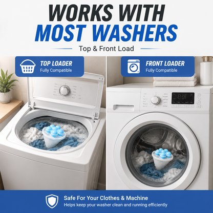 🐾 3-Pack Floating Pet Hair Laundry Filter Bags | Reusable Lint Catcher