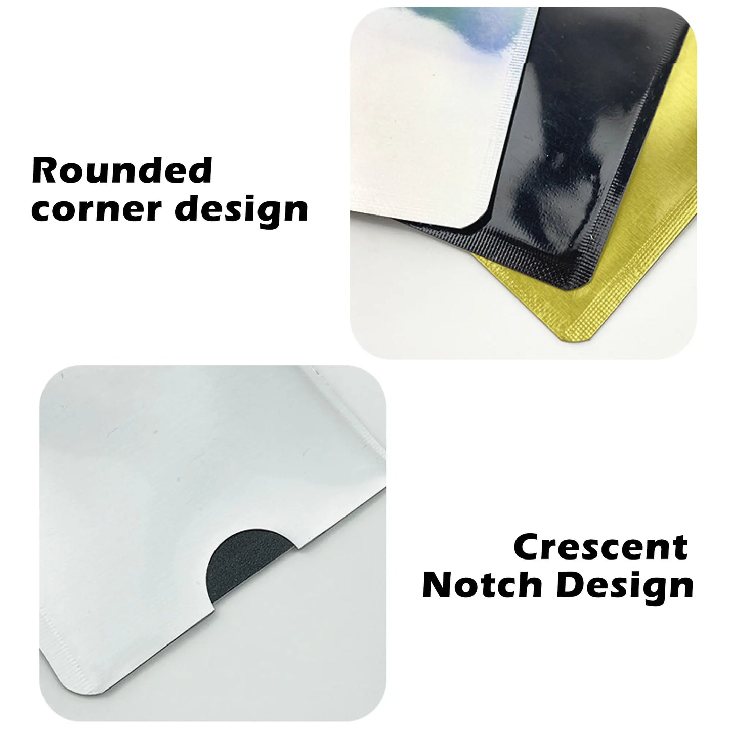 🛡️ RFID Blocking Card Sleeves 8-Pack – Slim Anti-Scan Card Protectors for Wallet Security