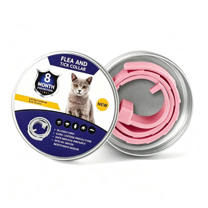 🐾 Fresh Scent Pet Collar – Lightweight Adjustable for Dogs & Cats
