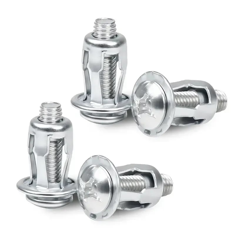 🔩 Heavy-Duty Petal Expansion Rivet Locking Nuts Set with Zinc-Plated Carbon Steel 🛠️