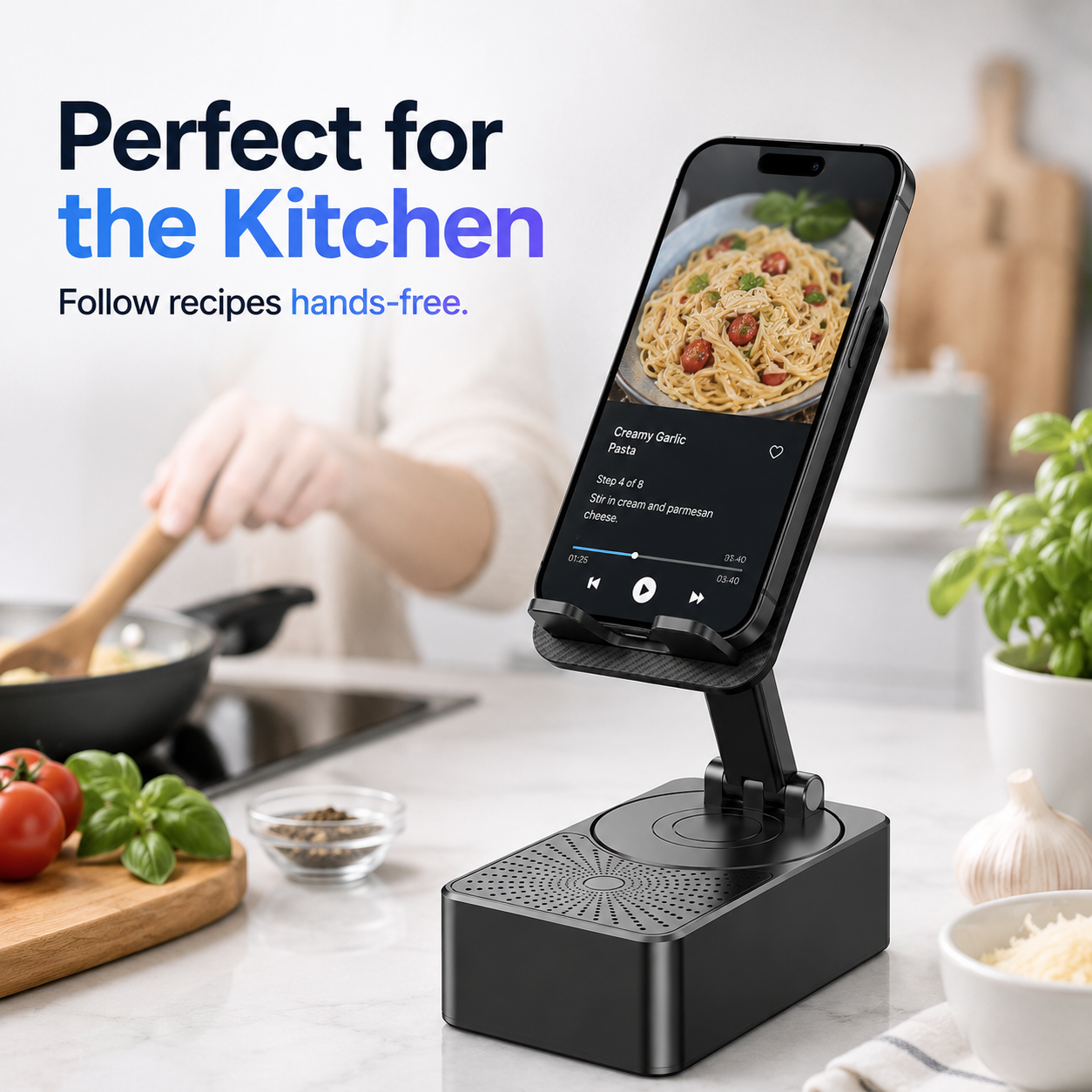📱 5-in-1 Phone Speaker Stand