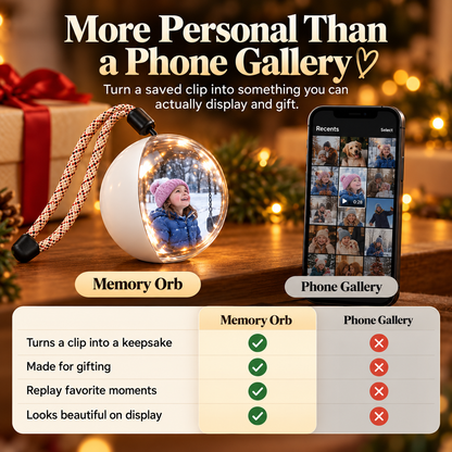 ❤️ Memory Orb™ – Turn Your Favorite Videos Into a Replayable Keepsake 🎞️