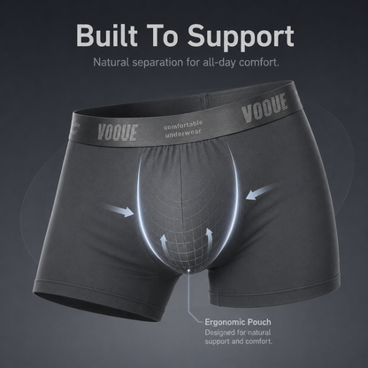 🔥 Men’s Ultra-Soft Micro Modal Boxer Briefs | No Ride-Up, Breathable & All-Day Support ✨
