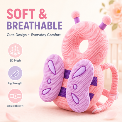👶 Baby Head Protection Cushion Pad Toddler Walking Crawling Safety Pillow 🦋