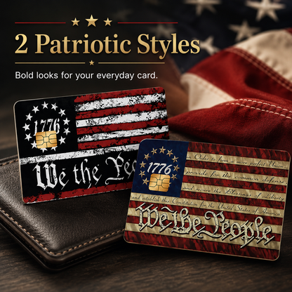 ✨U.S. 250th Anniversary "We the People" Card Sticker 🦅