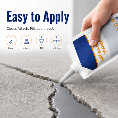 🛠️Self-Leveling Rapid-Cure Concrete Joint Filler 🛠️