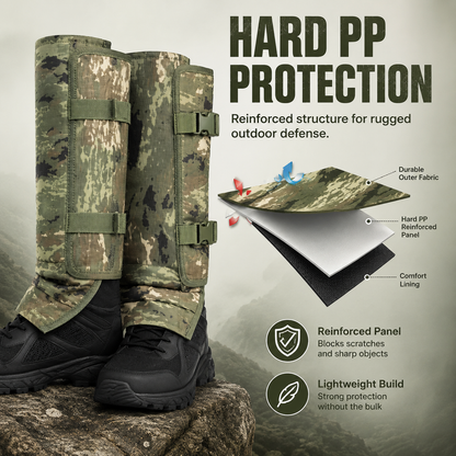 🐍 Snake Guard Leg Gaiters – Heavy-Duty Outdoor Protection