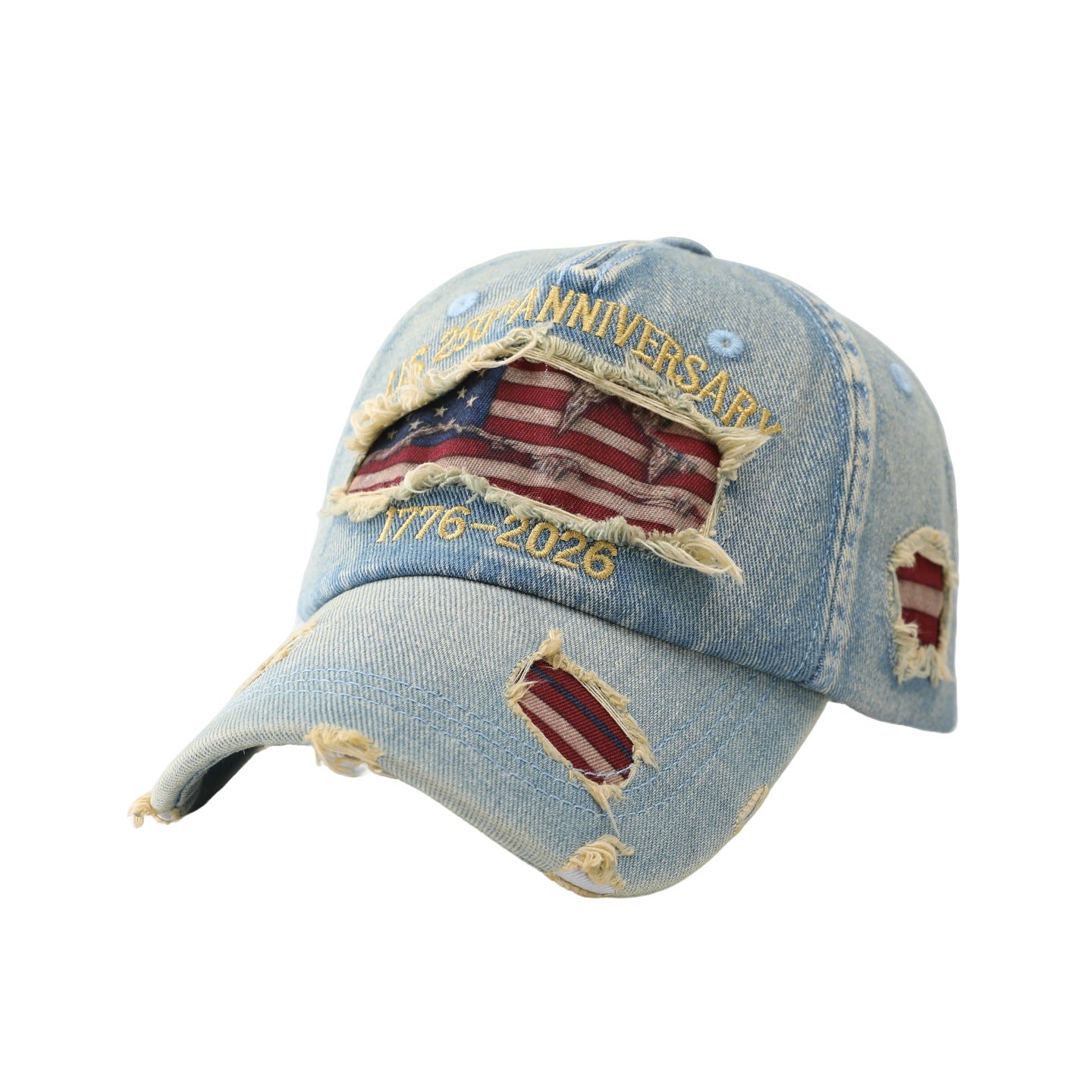 🧢🇺🇸 Handmade Veteran America 250th Anniversary Cap 🦅