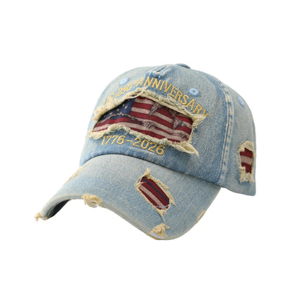 🧢🇺🇸 Handmade Veteran America 250th Anniversary Cap 🦅