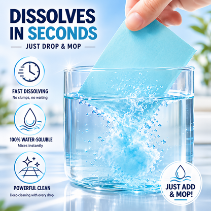 ✨ 100pcs Multi-Surface Floor Cleaning Tabs - Deep Clean & Shine 🧼