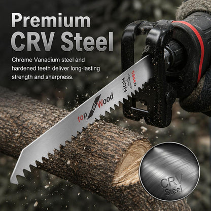 🪚 Heavy Duty Forged Pruning Saw – Cut Branches Faster With Less Effort 🌿