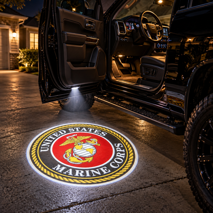 🚗🎖️ Military Honor Car Door Projection Light