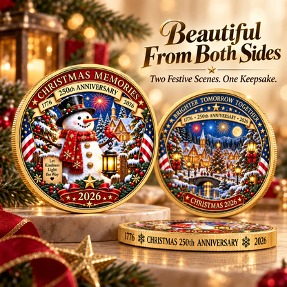 🎄 2026 Christmas 250th Anniversary Commemorative Collectible Keepsake ⭐