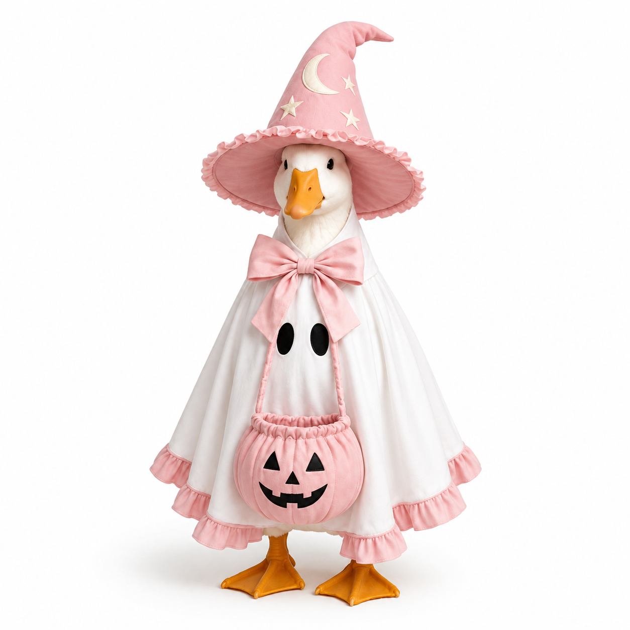 🎃🦆 The Coolest Porch Goose On The Block This Halloween!