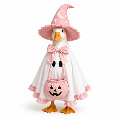 🎃🦆 The Coolest Porch Goose On The Block This Halloween!