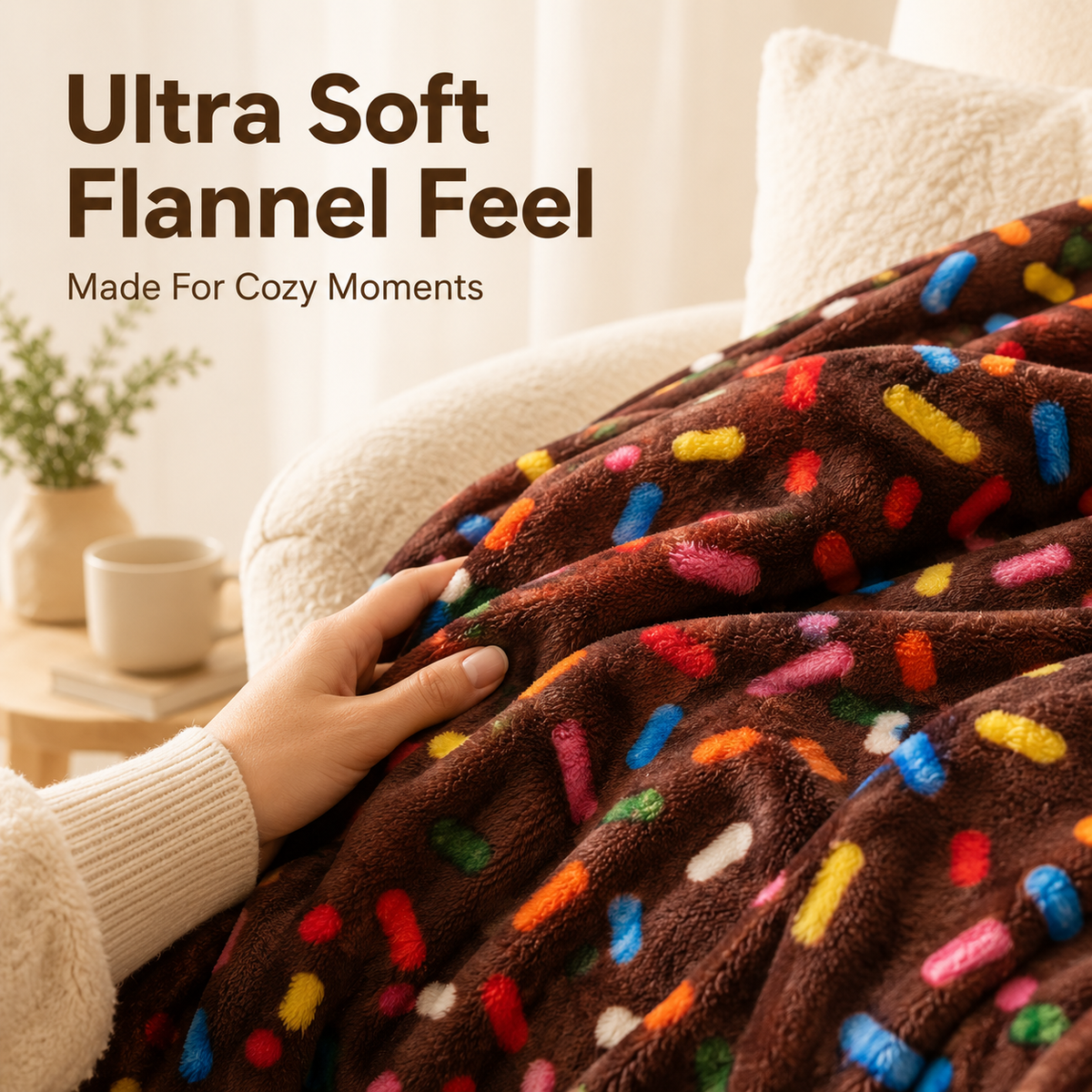 🍕 Realistic Food Print Flannel Blanket – Cozy Burrito & Pizza Throw ✨