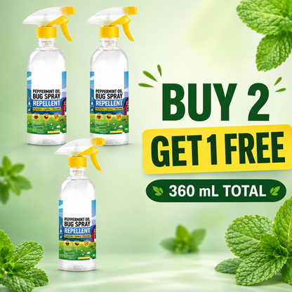 🔥 Buy More, Get FREE | 🌿 Plant-Based Peppermint Pest Repellent Spray 🐜