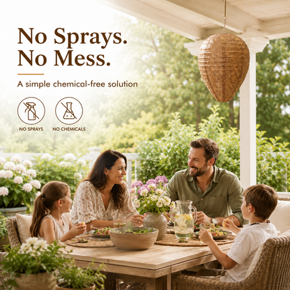 Wasp Nest Decoy 🐝 Natural Outdoor Repellent