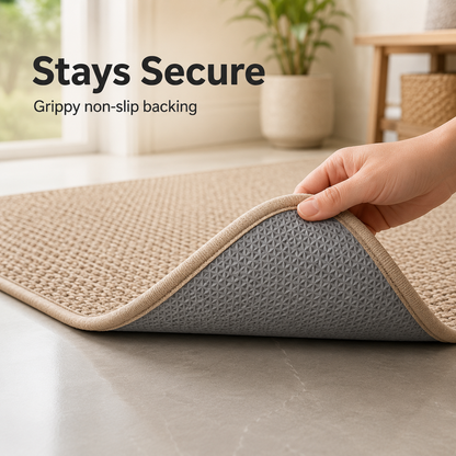 🐾 Cozy Soft Dirt-Trapper Indoor Mat